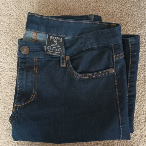 Buffalo David BittonWomen's Size 30 Mid Rise Straight Leg Stretch Denim Jeans - Picture 6 of 8